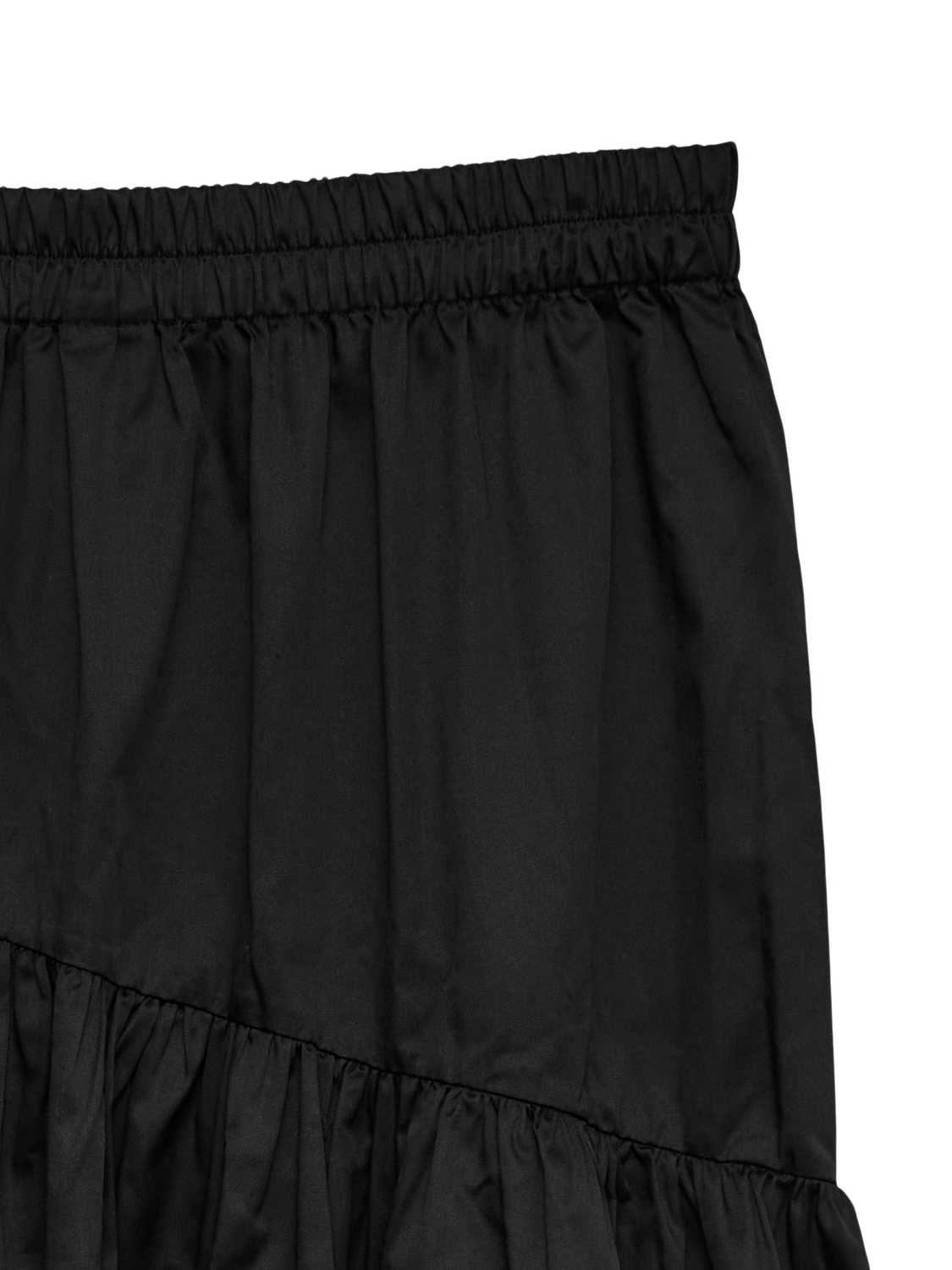 VMTINA ASYMMETRICAL MIDI SKIRT